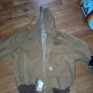 Carhartt Brown Hooded Jacket